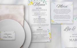 Découvrez les tendances papeterie mariage les plus inspirantes. COPYTOP vous accompagne pour réaliser vos faire-part et autres éléments sur-mesure, reflets de votre style unique.